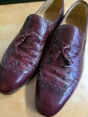 Mauri Ostrich Leather Loafers Made in Italy